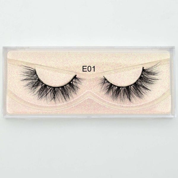 Visofree Mink Lashes 3D Mink Eyelashes 100% Cruelty free Lashes Handmade Reusable Natural Eyelashes Popular False Lashes Makeup
