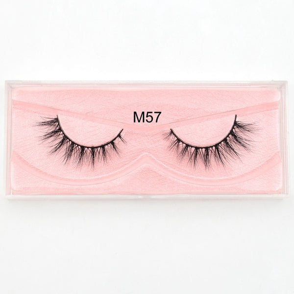 Visofree Mink Lashes 3D Mink Eyelashes 100% Cruelty free Lashes Handmade Reusable Natural Eyelashes Popular False Lashes Makeup