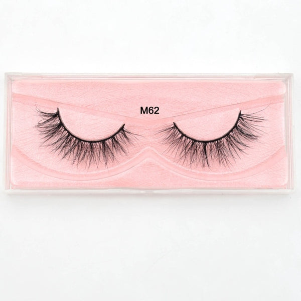 Visofree Mink Lashes 3D Mink Eyelashes 100% Cruelty free Lashes Handmade Reusable Natural Eyelashes Popular False Lashes Makeup
