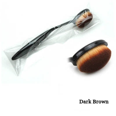 Make up Brush 4 models Toothbrush Oval Shape Conceler Foundation Blush Brush For Women Cosmetics pinceaux maquillage
