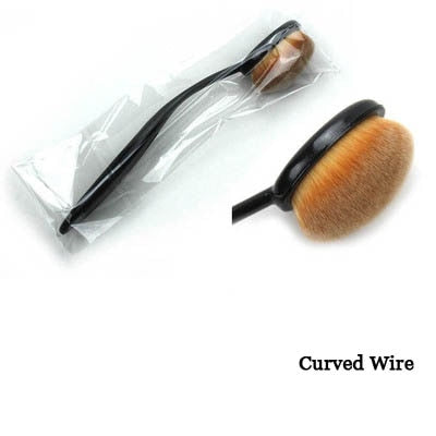 Make up Brush 4 models Toothbrush Oval Shape Conceler Foundation Blush Brush For Women Cosmetics pinceaux maquillage