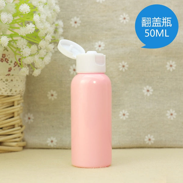 eTya Portable Travel Empty Cosmetic Containers Cream Lotion Plastic Bottles Bags Pouch Travel Accessories