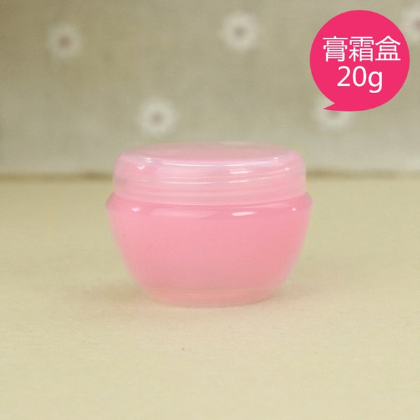 eTya Portable Travel Empty Cosmetic Containers Cream Lotion Plastic Bottles Bags Pouch Travel Accessories