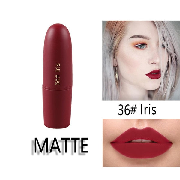 MISS ROSE Lipstick Matte Waterproof Nutritious 25 Colors Easy to Wear Lipstick Long Lasting Lips Makeup kyliejenner lipstick