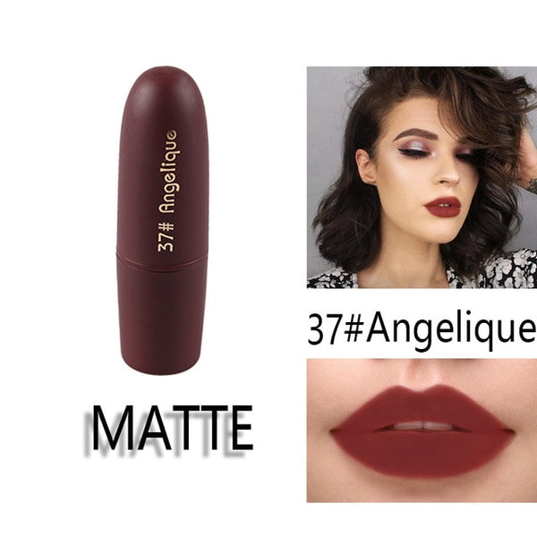 MISS ROSE Lipstick Matte Waterproof Nutritious 25 Colors Easy to Wear Lipstick Long Lasting Lips Makeup kyliejenner lipstick