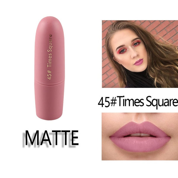 MISS ROSE Lipstick Matte Waterproof Nutritious 25 Colors Easy to Wear Lipstick Long Lasting Lips Makeup kyliejenner lipstick