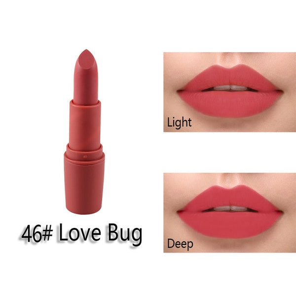 MISS ROSE Lipstick Matte Waterproof Nutritious 25 Colors Easy to Wear Lipstick Long Lasting Lips Makeup kyliejenner lipstick