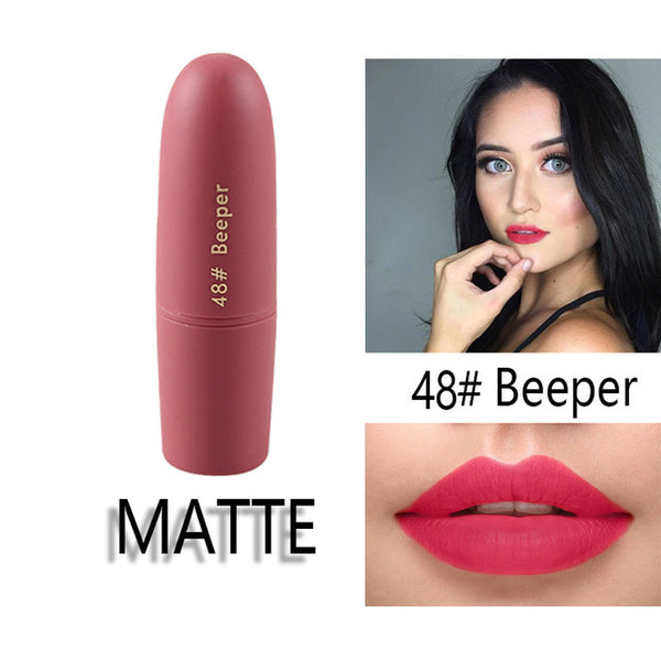 MISS ROSE Lipstick Matte Waterproof Nutritious 25 Colors Easy to Wear Lipstick Long Lasting Lips Makeup kyliejenner lipstick
