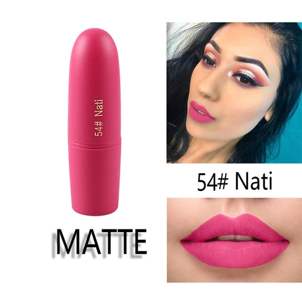 MISS ROSE Lipstick Matte Waterproof Nutritious 25 Colors Easy to Wear Lipstick Long Lasting Lips Makeup kyliejenner lipstick