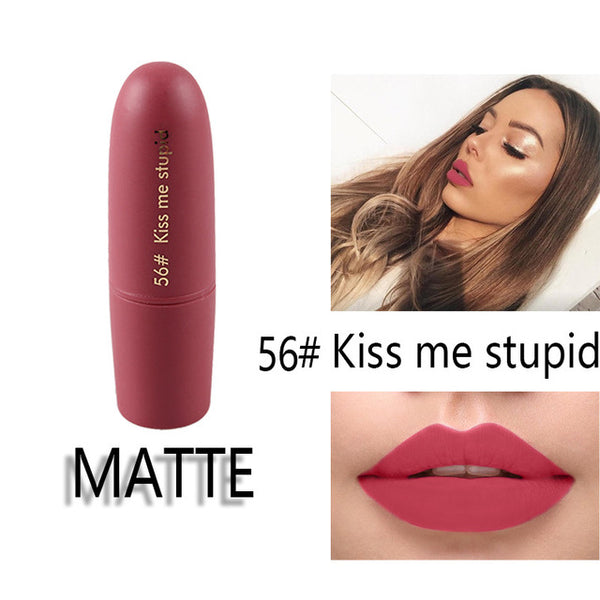 MISS ROSE Lipstick Matte Waterproof Nutritious 25 Colors Easy to Wear Lipstick Long Lasting Lips Makeup kyliejenner lipstick