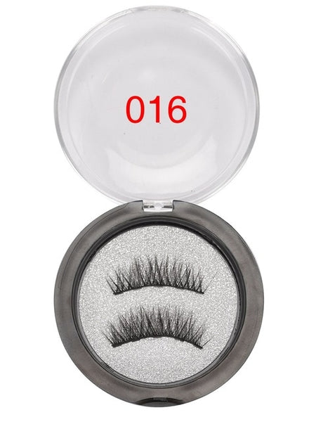 Magnetic Eyeliner & Magnetic Eyelashes Makeup Set Waterproof Liquid Eyeliner with Reusable False Lashes Professional Cosmetic