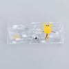 1 PCS Cartoon Cute Travel Transparent PVC Eye Glasses Cosmetic Makeup  Earphone Organizer Bag Case