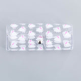 1 PCS Cartoon Cute Travel Transparent PVC Eye Glasses Cosmetic Makeup  Earphone Organizer Bag Case