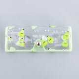 1 PCS Cartoon Cute Travel Transparent PVC Eye Glasses Cosmetic Makeup  Earphone Organizer Bag Case