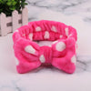 2019 Coral Fleece Hair bow Headband Women Wash Face Makeup Bath Mask Cosmetic Soft  Elastic Hairband Turban Hair Accessories