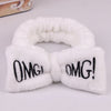 2019 Coral Fleece Hair bow Headband Women Wash Face Makeup Bath Mask Cosmetic Soft  Elastic Hairband Turban Hair Accessories