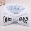 2019 Coral Fleece Hair bow Headband Women Wash Face Makeup Bath Mask Cosmetic Soft  Elastic Hairband Turban Hair Accessories