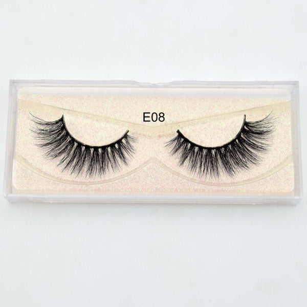 Visofree Mink Lashes 3D Mink Eyelashes 100% Cruelty free Lashes Handmade Reusable Natural Eyelashes Popular False Lashes Makeup