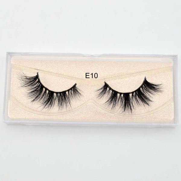 Visofree Mink Lashes 3D Mink Eyelashes 100% Cruelty free Lashes Handmade Reusable Natural Eyelashes Popular False Lashes Makeup