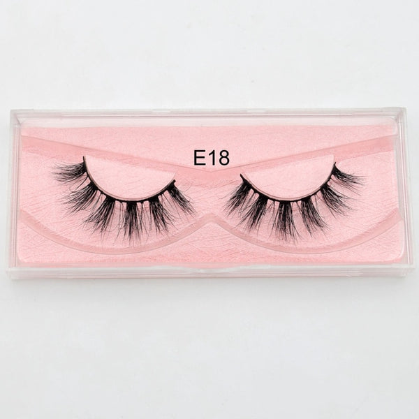 Visofree Mink Lashes 3D Mink Eyelashes 100% Cruelty free Lashes Handmade Reusable Natural Eyelashes Popular False Lashes Makeup