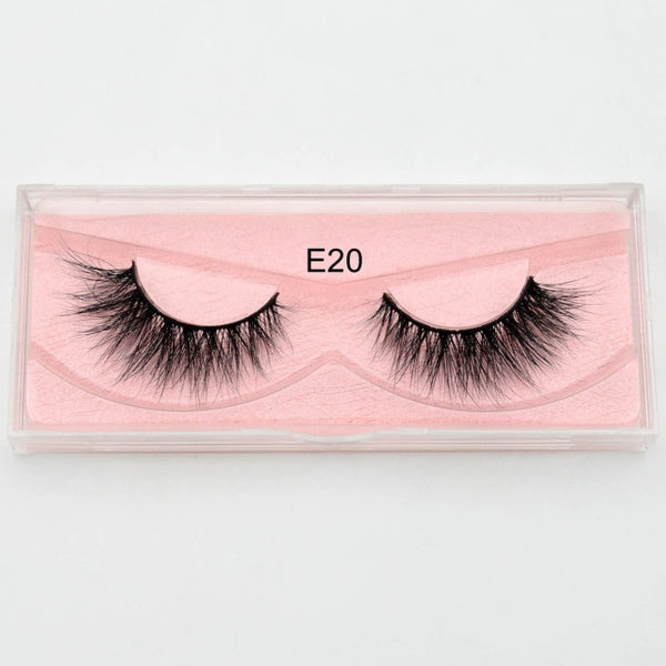 Visofree Mink Lashes 3D Mink Eyelashes 100% Cruelty free Lashes Handmade Reusable Natural Eyelashes Popular False Lashes Makeup