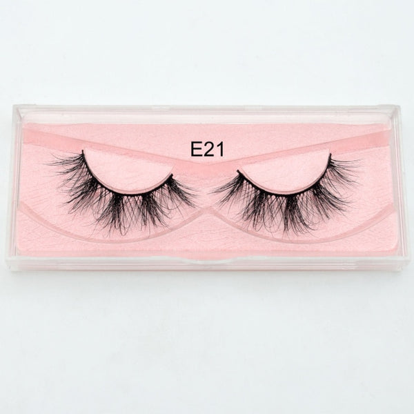 Visofree Mink Lashes 3D Mink Eyelashes 100% Cruelty free Lashes Handmade Reusable Natural Eyelashes Popular False Lashes Makeup