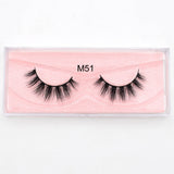 Visofree Mink Lashes 3D Mink Eyelashes 100% Cruelty free Lashes Handmade Reusable Natural Eyelashes Popular False Lashes Makeup