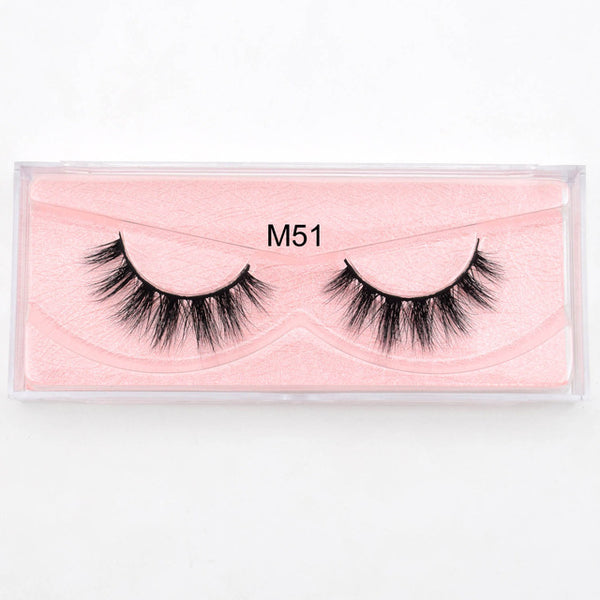 Visofree Mink Lashes 3D Mink Eyelashes 100% Cruelty free Lashes Handmade Reusable Natural Eyelashes Popular False Lashes Makeup