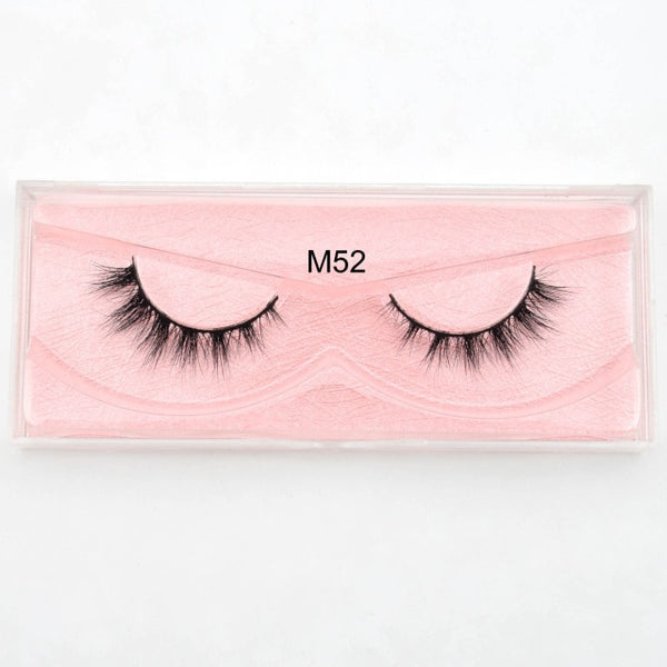 Visofree Mink Lashes 3D Mink Eyelashes 100% Cruelty free Lashes Handmade Reusable Natural Eyelashes Popular False Lashes Makeup