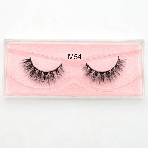 Visofree Mink Lashes 3D Mink Eyelashes 100% Cruelty free Lashes Handmade Reusable Natural Eyelashes Popular False Lashes Makeup