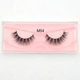 Visofree Mink Lashes 3D Mink Eyelashes 100% Cruelty free Lashes Handmade Reusable Natural Eyelashes Popular False Lashes Makeup