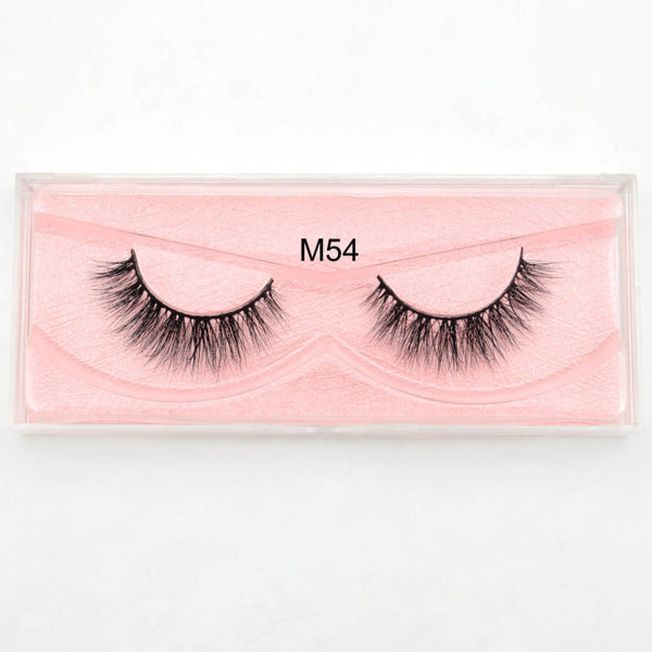 Visofree Mink Lashes 3D Mink Eyelashes 100% Cruelty free Lashes Handmade Reusable Natural Eyelashes Popular False Lashes Makeup