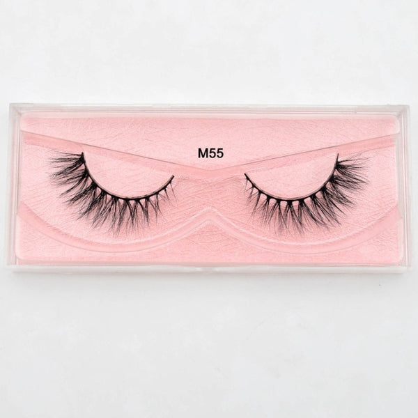 Visofree Mink Lashes 3D Mink Eyelashes 100% Cruelty free Lashes Handmade Reusable Natural Eyelashes Popular False Lashes Makeup