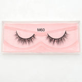 Visofree Mink Lashes 3D Mink Eyelashes 100% Cruelty free Lashes Handmade Reusable Natural Eyelashes Popular False Lashes Makeup