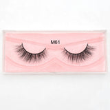 Visofree Mink Lashes 3D Mink Eyelashes 100% Cruelty free Lashes Handmade Reusable Natural Eyelashes Popular False Lashes Makeup