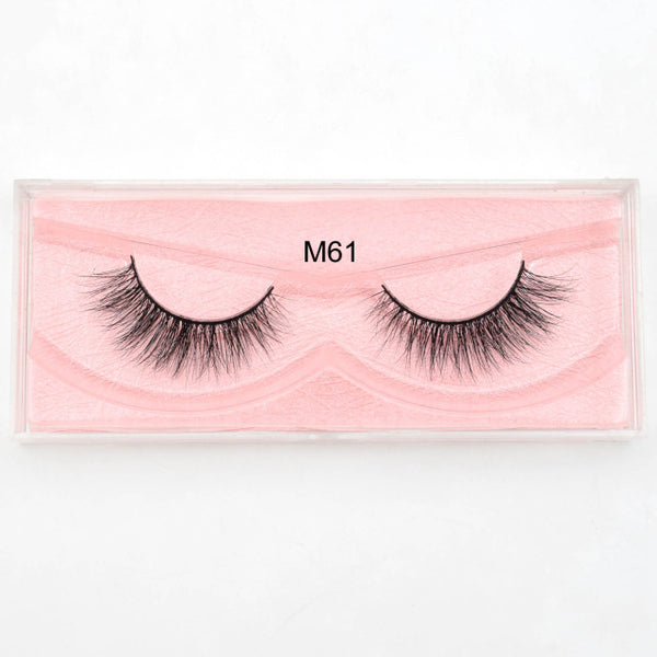 Visofree Mink Lashes 3D Mink Eyelashes 100% Cruelty free Lashes Handmade Reusable Natural Eyelashes Popular False Lashes Makeup
