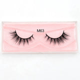 Visofree Mink Lashes 3D Mink Eyelashes 100% Cruelty free Lashes Handmade Reusable Natural Eyelashes Popular False Lashes Makeup