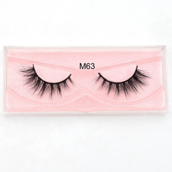 Visofree Mink Lashes 3D Mink Eyelashes 100% Cruelty free Lashes Handmade Reusable Natural Eyelashes Popular False Lashes Makeup
