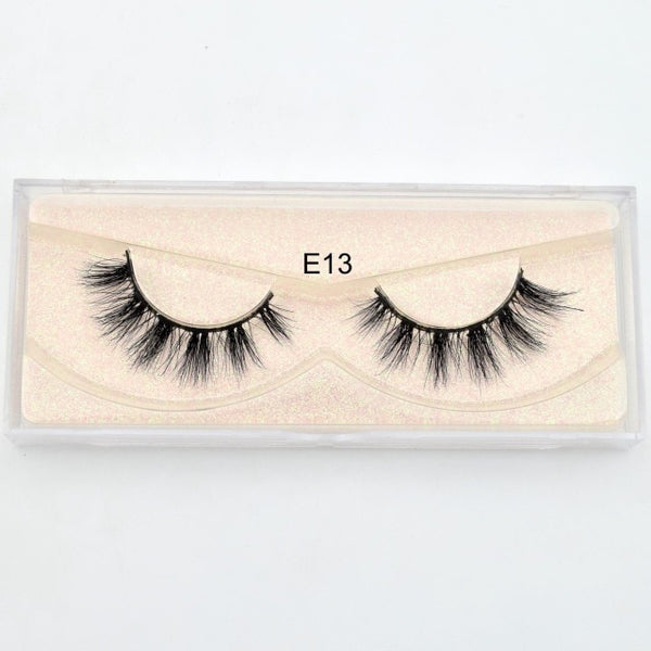 Visofree Mink Lashes 3D Mink Eyelashes 100% Cruelty free Lashes Handmade Reusable Natural Eyelashes Popular False Lashes Makeup