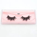 Visofree Mink Lashes 3D Mink Eyelashes 100% Cruelty free Lashes Handmade Reusable Natural Eyelashes Popular False Lashes Makeup