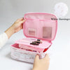 3 Style Make Up Bag Black Flamingo Lady Travel Cosmetics Storage Bags Bath Organizer Storage Pouch Toiletry Cosmetic bag