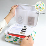 3 Style Make Up Bag Black Flamingo Lady Travel Cosmetics Storage Bags Bath Organizer Storage Pouch Toiletry Cosmetic bag