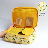 3 Style Make Up Bag Black Flamingo Lady Travel Cosmetics Storage Bags Bath Organizer Storage Pouch Toiletry Cosmetic bag