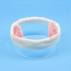 Coral Fleece Makeup Bow Headband For Women Wash Face Lady Bath Mask Cosmetic Hairband Elastic Soft Turban Hair Accessories