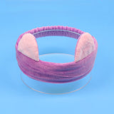 Coral Fleece Makeup Bow Headband For Women Wash Face Lady Bath Mask Cosmetic Hairband Elastic Soft Turban Hair Accessories