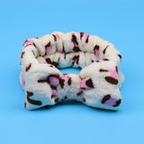 Coral Fleece Makeup Bow Headband For Women Wash Face Lady Bath Mask Cosmetic Hairband Elastic Soft Turban Hair Accessories