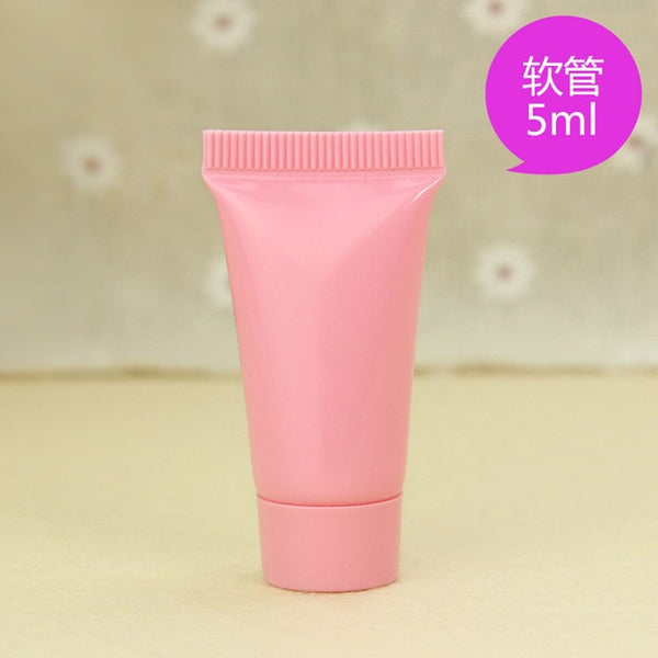 eTya  Portable Travel Empty Cosmetic Containers Cream Lotion Plastic Bottles Bags Pouch  Travel Accessories