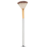 Cosmetic Tools Accessories Fan Shape Makeup Brush Highlighter Face Powder Brush 1 Pcs For Face Make Up