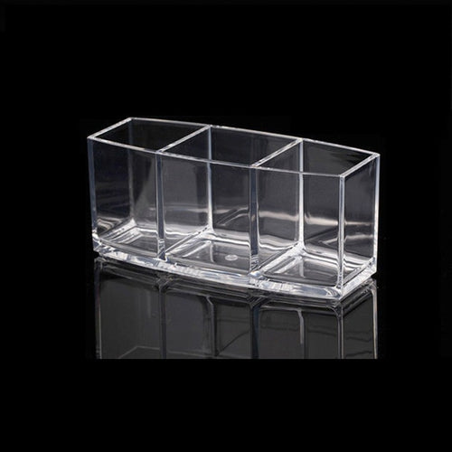Acrylic Makeup Organizer Cosmetic Holder Makeup Tools Storage Box Organizadora Brush and Accessory Organizer Box