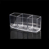 Acrylic Makeup Organizer Cosmetic Holder Makeup Tools Storage Box Organizadora Brush and Accessory Organizer Box